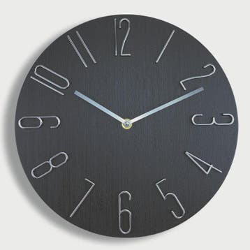 Stille Wandklok 30cm - Scandinavisch Design, Modern & Strak,, Verzenden, Nieuw