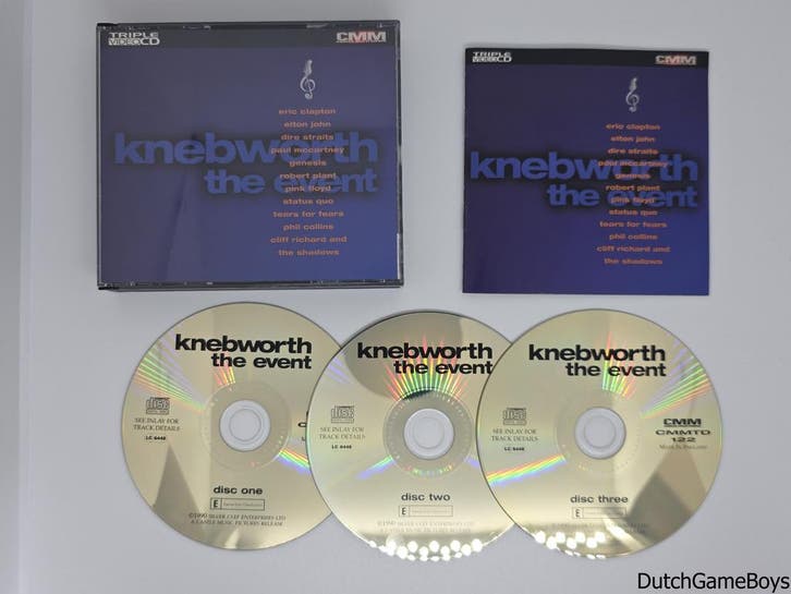 Philips CDI - CDi Music - KnebWorth - The Event, Spelcomputers en Games, Games | Overige, Gebruikt, Verzenden