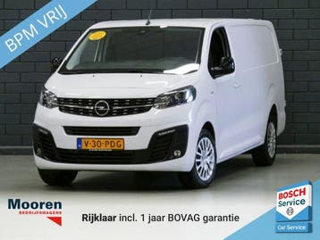 Opel Vivaro L2H1 | Financial Lease voor 357 p/mnd, Stof, Euro 6, Overige carrosserieën, Wit