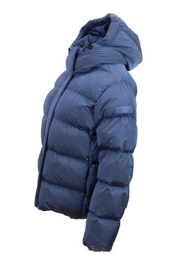 Napapijri Jas in maat M Blauw, Kleding | Heren, Jassen | Winter, Verzenden, Zo goed als nieuw, Blauw, Napapijri