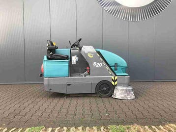 Tennant S20 LPG veegmachine, Ophalen of Verzenden, Zo goed als nieuw, Tennant