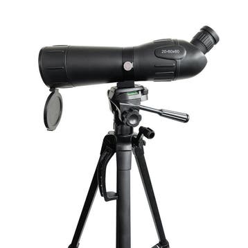 Spotting Scope - Monokijker - monoculaire verrekijker 20-60, Ophalen of Verzenden, Nieuw, 20x of meer, Met hoes of tas