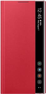 Samsung Galaxy Note 10 LED Clear View Cover Red, Ophalen of Verzenden, Nieuw