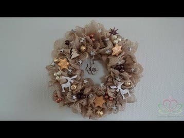 Jute band Naturel open structuur 5 cm rol 40 meter, Ophalen of Verzenden, Nieuw