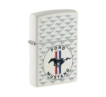 Zippo Ford Mustang Horse & Bars Device, Verzamelen, Verzenden, Nieuw, Aansteker