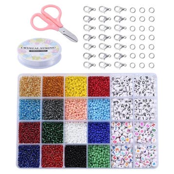 1 x DIY stretch sieraden maken set  + accessoires, Ophalen of Verzenden, Nieuw, Kraal