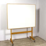 Lintex Wood Mobile, verrijdbaar whiteboard, eiken frame,..., Ophalen of Verzenden, Gebruikt, Meubel