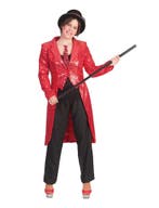 Slipjas Rood Pailletten Dames, Ophalen of Verzenden, Nieuw