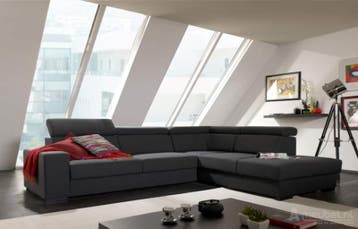 Hoekbank Raalte - hoekbanken, Nieuw, 150 cm of meer, Stof, 250 tot 300 cm