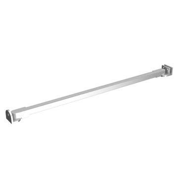 vidaXL Stabilisatiestang voor badwand 57,5 cm roestvrij, Doe-het-zelf en Verbouw, Sanitair, Verzenden, Nieuw