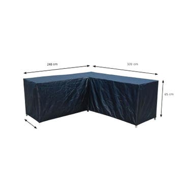 Garden Impressions Coverit loungeset hoes left 248/320x72H65, Tuin en Terras, Tuinsets en Loungesets, Nieuw