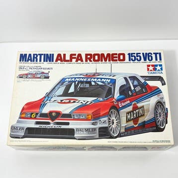 Tamiya 1:24 - Modelbouwdoos - Martini Alfa Romeo 155 V6 TI -, Nieuw