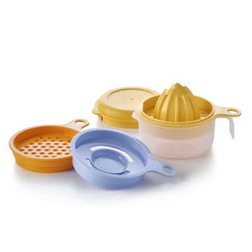 Tupperware Koksmaatje Geel, Ophalen of Verzenden, Nieuw