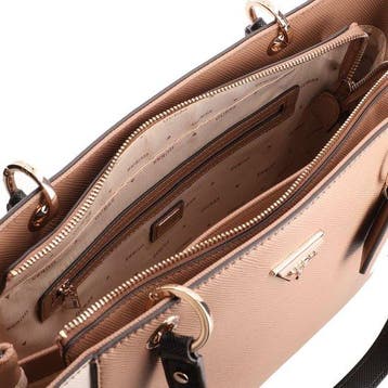 GUESS schoudertas shopper Noelle II Tote Tan Multi Taupe, Verzenden, Nieuw
