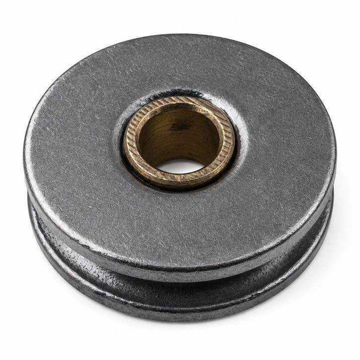 Rvs schijf met messing bus 25mm, Doe-het-zelf en Verbouw, IJzerwaren en Bevestigingsmiddelen, Verzenden
