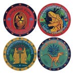 Jurassic Park Onderzetters (4x), Verzamelen, Ophalen of Verzenden, Nieuw