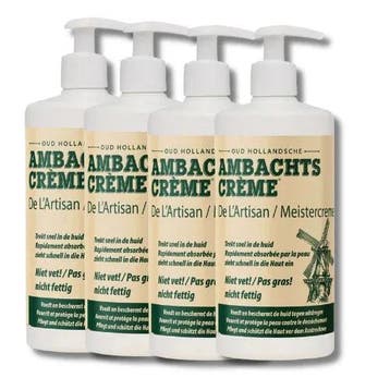 Ambachtscreme pomp - 450ml - 4 stuks, Verzenden, Nieuw