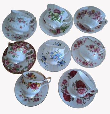 Royal Albert, Royal Windsor, Queen Anne, Queens - Kop en, Antiek en Kunst