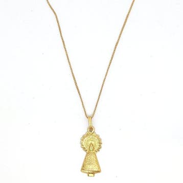 Ketting met hanger - 18 karaat Geel goud