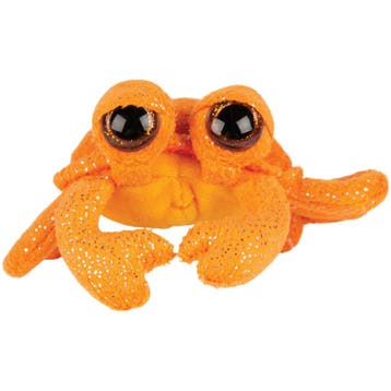 Suki Gifts krab knuffel - pluche - oranje - 14 cm, Verzenden, Nieuw