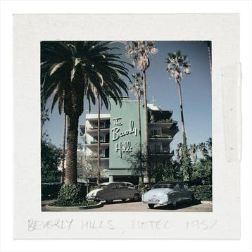 Slim Aarons (1916–2006) - Beverly Hills Hotel Slide Print