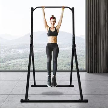 Opvouwbare Power Tower Pull Up Bar Dip Station Verstelbaar, Verzenden, Nieuw