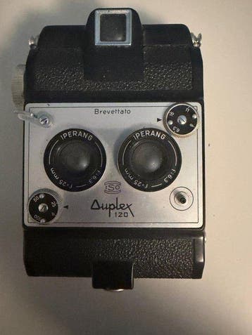 ISO Duplex 120 Stereocamera, Audio, Tv en Foto, Fotocamera's Analoog, Nieuw