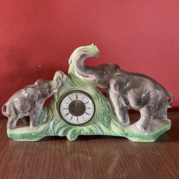 Tafelklok - Jema Keramiek Maastricht - Aardewerk - 1950-1960