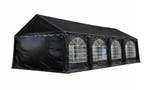 Premium Partytent PVC 4x8x2 mtr in Zwart (4x8 meter), Tuin en Terras, Partytenten, Verzenden, Nieuw, 2 meter of meer, Partytent