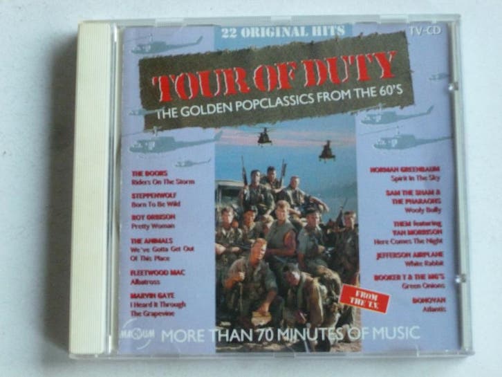 Tour of Duty - The Golden Popclassics from the 60s, Cd's en Dvd's, Cd's | Verzamelalbums, Zo goed als nieuw, Ophalen of Verzenden