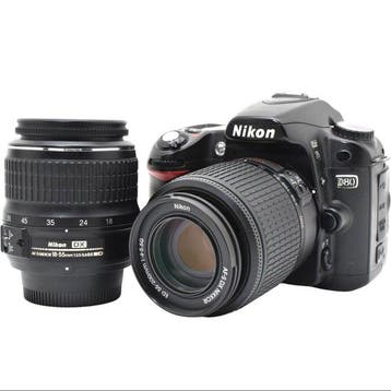 Nikon D80 + AF-S NIKKOR 4-5.6/55-200mm ED + AF-S NIKKOR, Nieuw