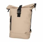 NORLÄNDER Dull PU Rol Rugtas Eco Lining - Taupe - 20L - 16, Verzenden, Nieuw