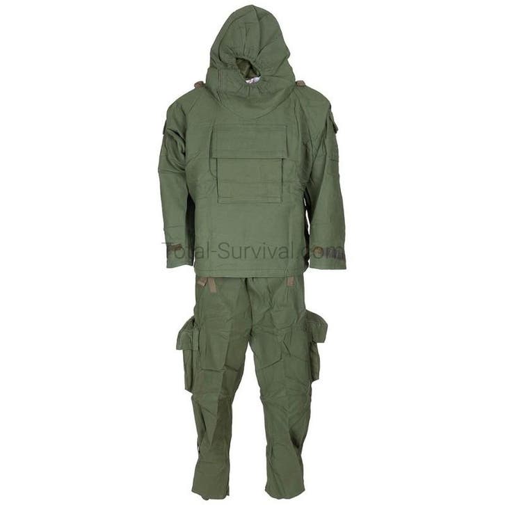 Seyntex chemical protective NBC pak MK3a, 2-delig, leger..., Verzamelen, Militaria | Algemeen, Landmacht, Nederland, Kleding of Schoenen