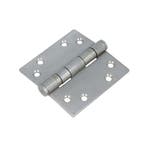 Scharnier 76x76 mm gelagerd mat rvs, Verzenden, Nieuw