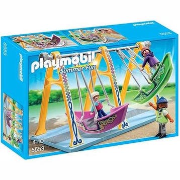 Playmobil Summer Fun Kermis Schommelboot Speelset - 5553 (In, Verzenden, Zo goed als nieuw