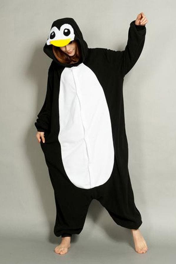 Onesie Zwarte Pinguin Pakje 74-80 Pinguinpak Kostuum Zwart W, Kinderen en Baby's, Carnavalskleding en Verkleedspullen, Nieuw, 104 of kleiner