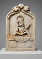 Reliëf, ecce homo - 43 cm - Carrara marmer