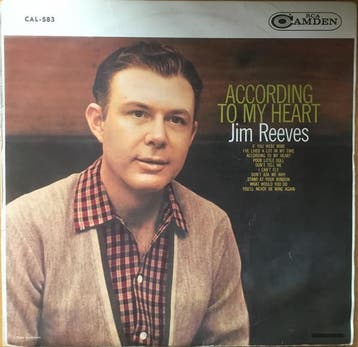 Lp - Jim Reeves - According To My Heart, Verzenden, Nieuw in verpakking