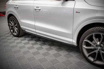 Side Skirts Diffusers Audi Q3 Sport 8U Facelift, Auto-onderdelen, Verzenden, Nieuw