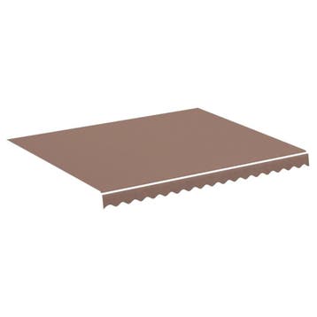 Zonnescherm doek bruin 3x2,5m - Tweedekansje | OP=OP, Overige typen, Ophalen of Verzenden, Zo goed als nieuw, 150 tot 300 cm