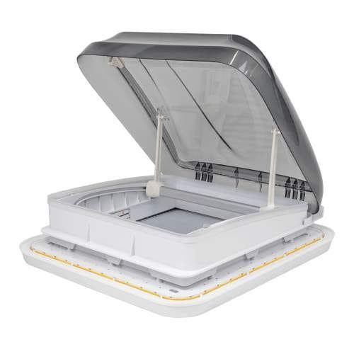 Dakluik 40x40cm duoplissé Freucamp - met LED verlichting, Caravans en Kamperen, Caravans, Ophalen of Verzenden