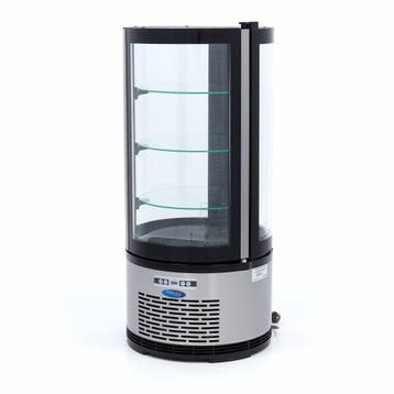 Gebaksvitrine - 100 L - 48 cm - Rond - Refurbished, Verzenden, Nieuw in verpakking, Overige typen