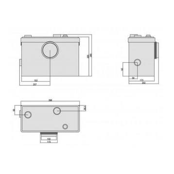 WC Vergruizer Fecalienvermaler 600W 220V Wit, Ophalen of Verzenden, Nieuw