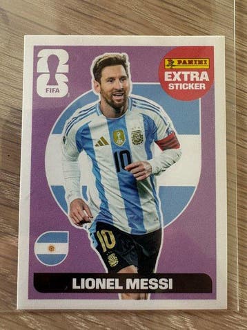 2026 Panini World Cup Lionel Messi Purple regular Niet, Nieuw