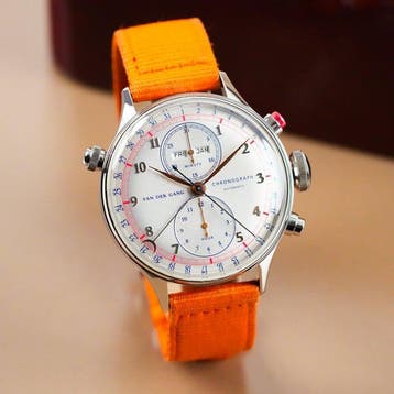 Van Der Gang - Original Calendar Chronograph - 20052BW-TRg -, Nieuw