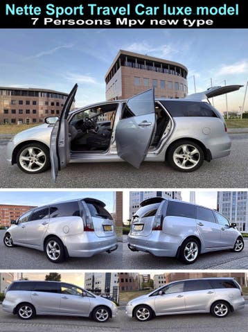 Nette Mpv Grandis 2.4i Mivec M2008 Airco 7pers Pc Inr Mog, Gebruikt, Grandis, Handgeschakeld, Euro 4