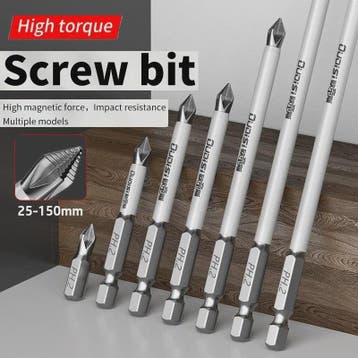 Magnetische Schroefbitset PH2 - Anti-slip & Schokbestendig (, Verzenden, Nieuw