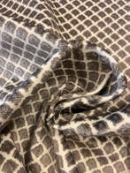 Prachtig jacquardfluweel met een klein, regelmatig