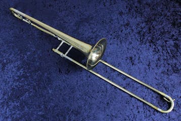 Cleveland Superior Trombone 1965-1970, Muziek en Instrumenten, Ophalen of Verzenden, Gebruikt, Tenor, Met koffer