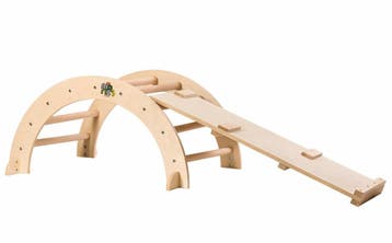 Moni Toys Houten Klimboog met Klimrek, Verzenden, Nieuw